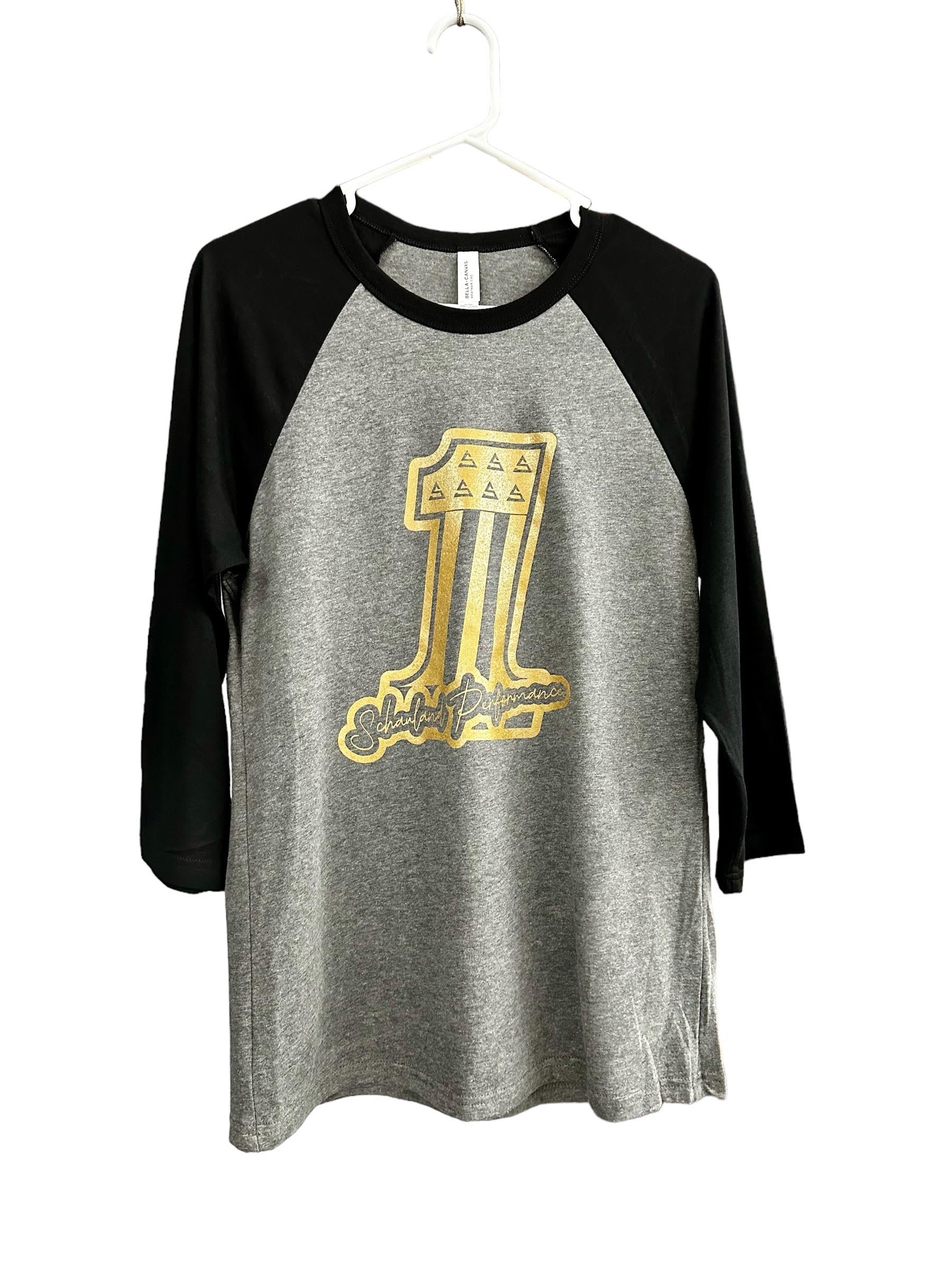 Schauland Performance #1 Logo Baseball Tee