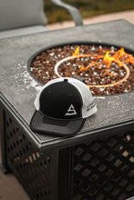 Load image into Gallery viewer, Black/White Trucker Hat
